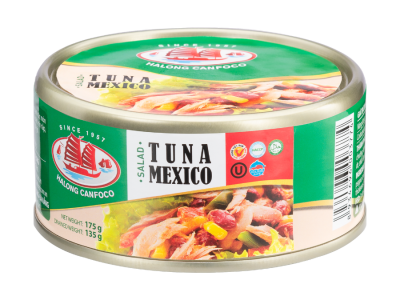 Product declaration form for Salad tuna Mexico