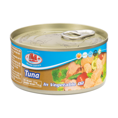 TUNA IN VEGETABLE OIL - 115G/175G TUNA IN VEGETABLE OIL - 115G/175G